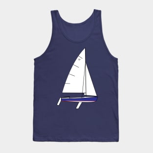 Flying Scot Sailboat Tank Top